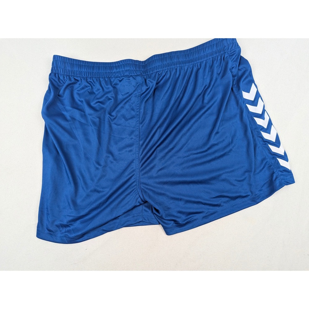 Hummel Core Womens Shorts Royal Blue Soccer Training Athletic XL 11086 NEW - Picture 2 of 11